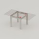 SLIDE WITH FOLDING TABLE LEAF, 60cm SLIDE MECHANISMS FOR FOLDING TABLE LEAF